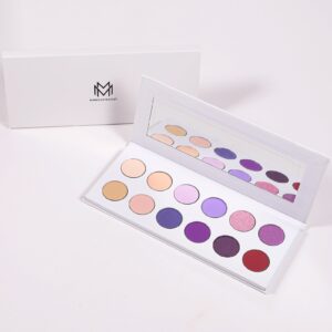 Natural Oogschaduw Palette – 12 Kleuren Paars Tinten