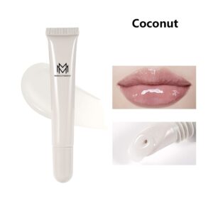 Peptide Lipgloss Balm – Coconut