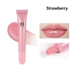 Peptide Lipgloss Balm – Strawberry